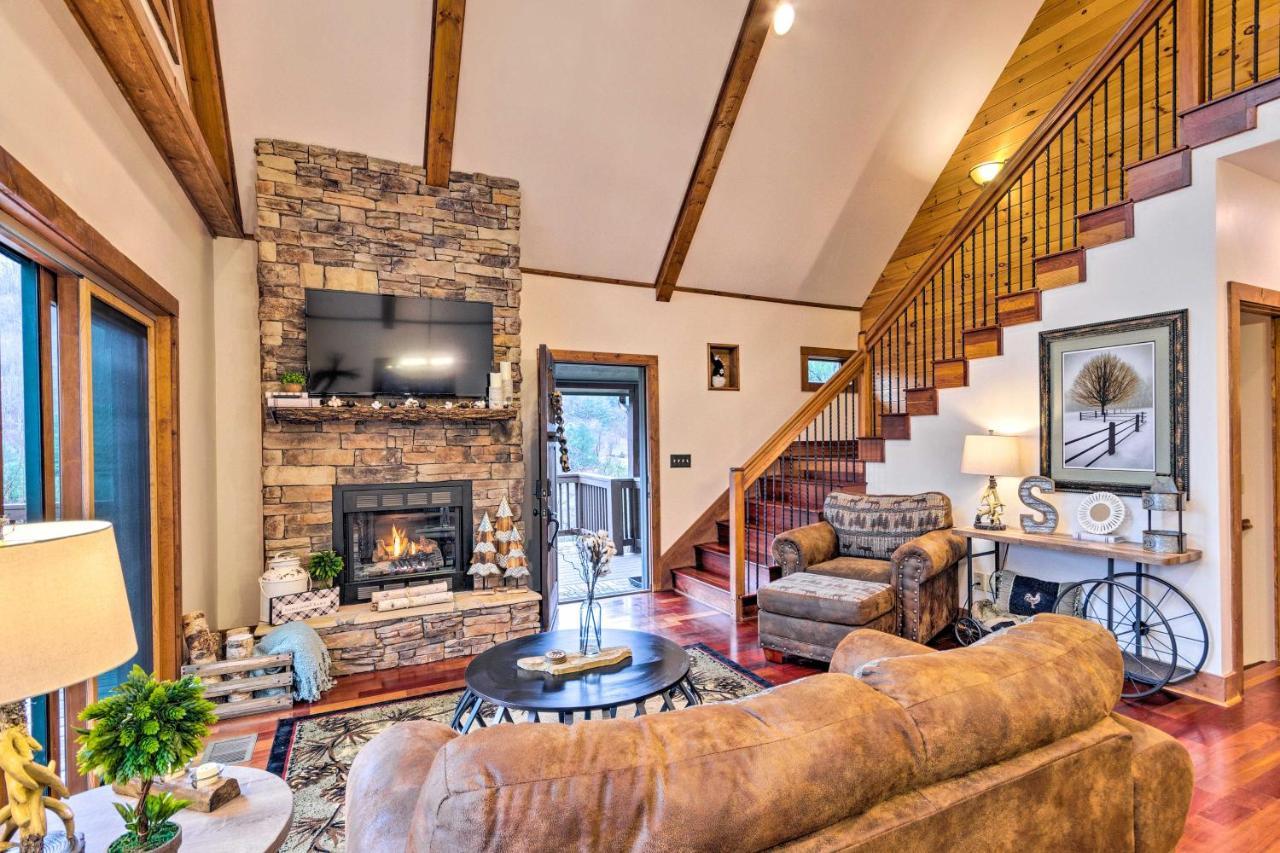 Mountain Cabin With Fire Pit, Walk To Golf And Fishing Vilas ภายนอก รูปภาพ