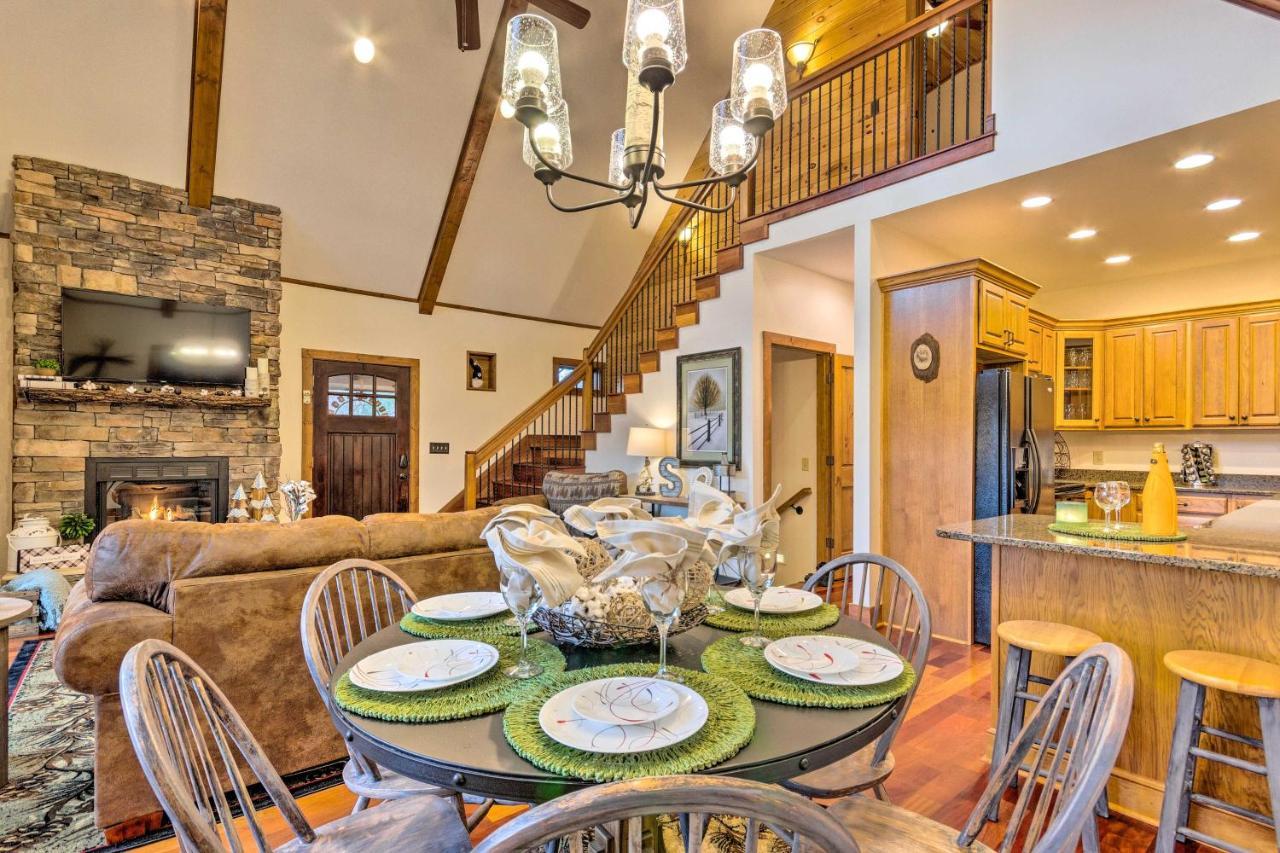 Mountain Cabin With Fire Pit, Walk To Golf And Fishing Vilas ภายนอก รูปภาพ